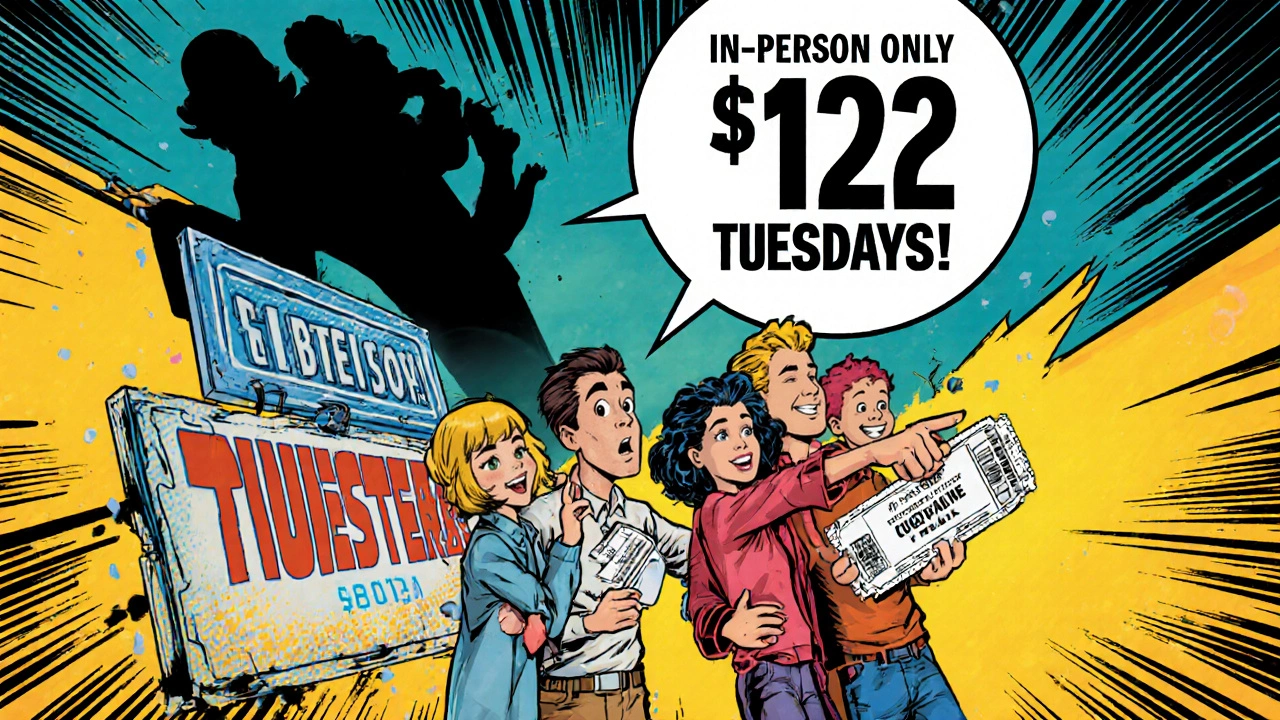 Family celebrating a special in-person cinema discount deal