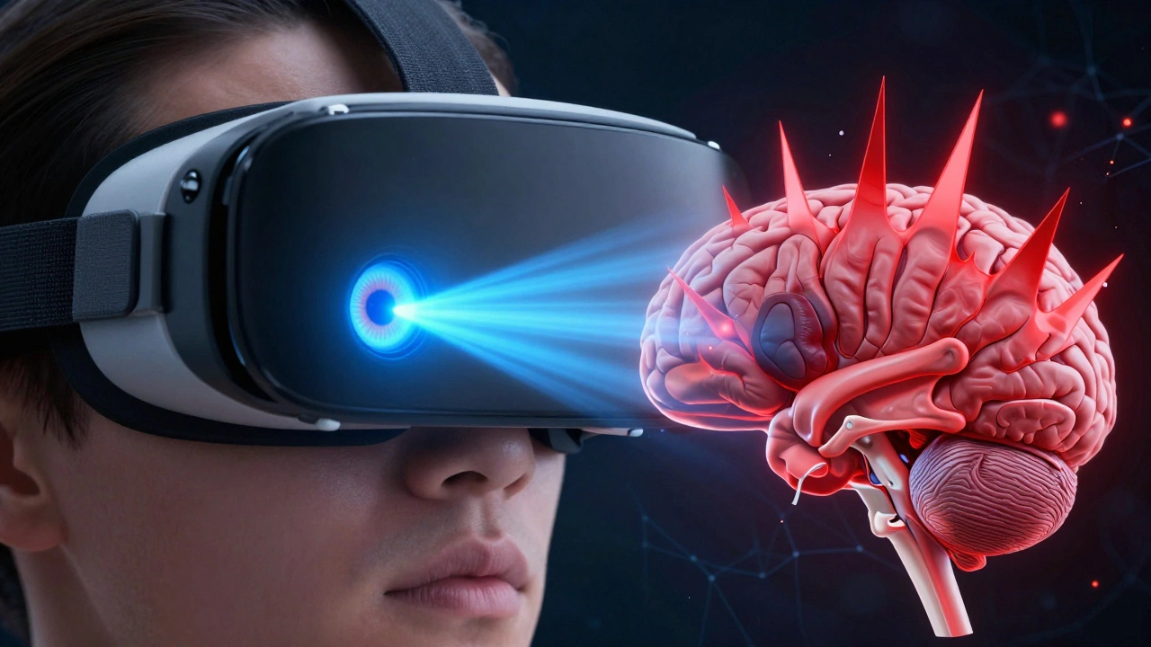 Blue light entering eye suppressing melatonin, rising cortisol in brain.