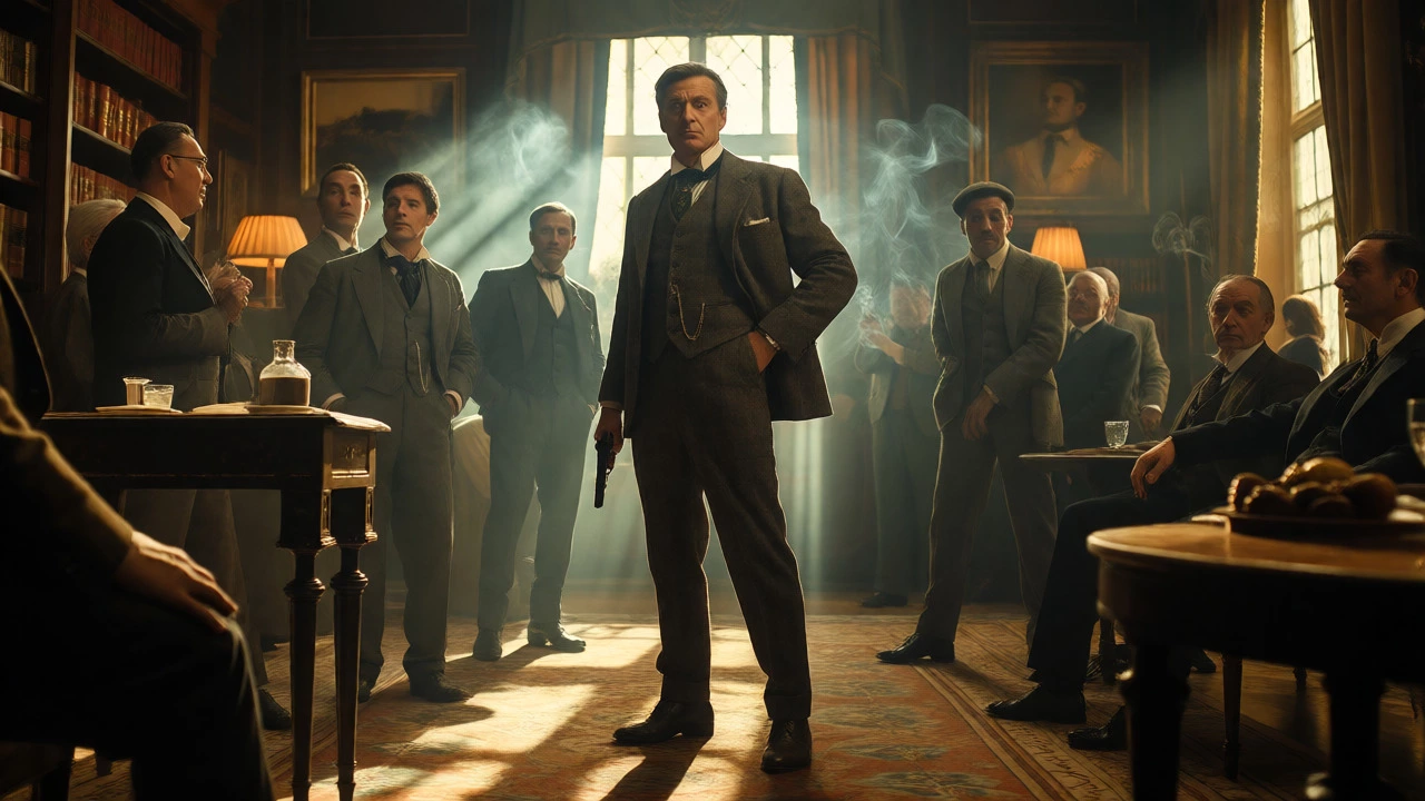 Aristocrat in a stylish London club standoff